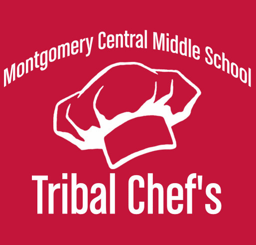 Tribal Chef's shirt design - zoomed