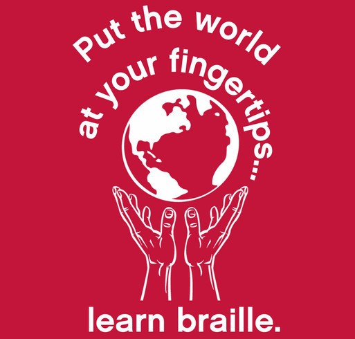 Put the World at Your Fingertips shirt design - zoomed