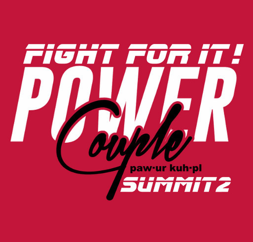 Power Couple Summit2 shirt design - zoomed
