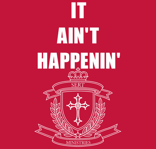 LOOK WOLVES, IT AIN'T HAPPENIN shirt design - zoomed