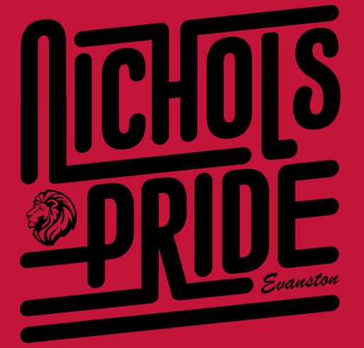 Nichols Pride shirt design - zoomed