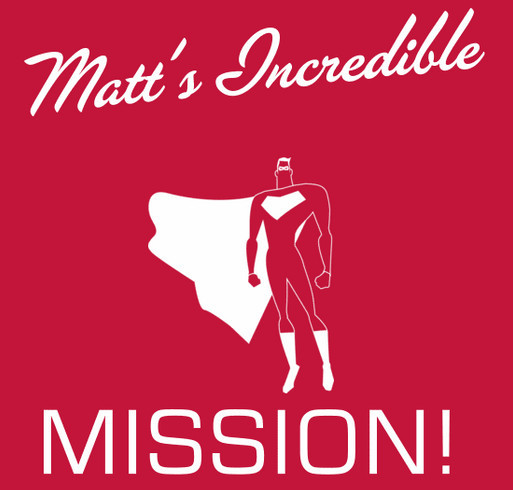 Matt's Incredible Mission shirt design - zoomed