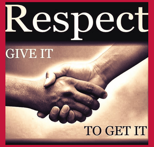 give respect to get respect
