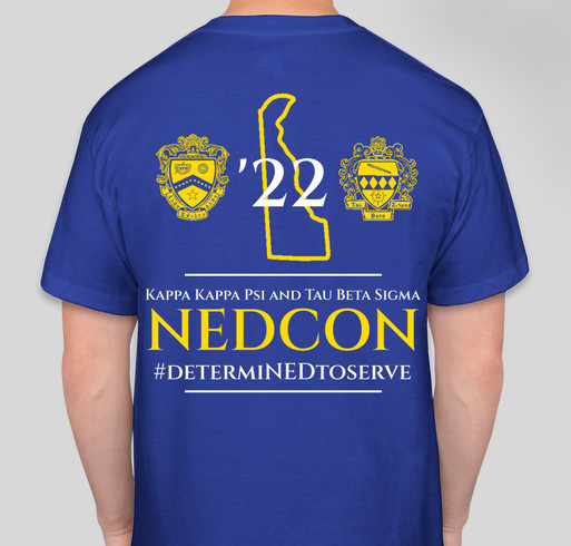 NEDCon 2022 TShirt Fundraiser Fundraiser - unisex shirt design - back