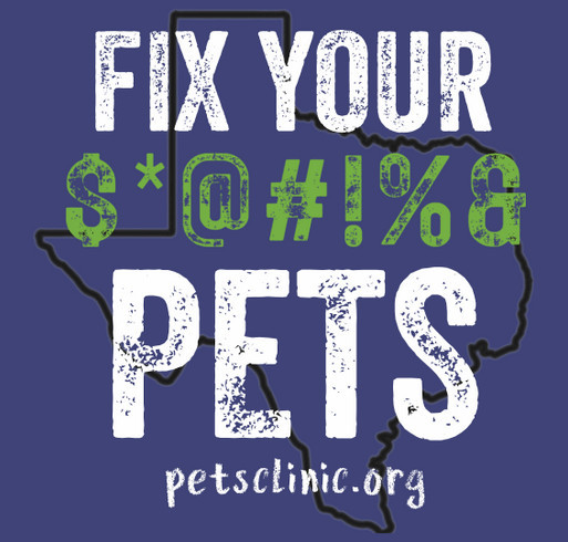 Fix Your $*@#!%& Pets shirt design - zoomed