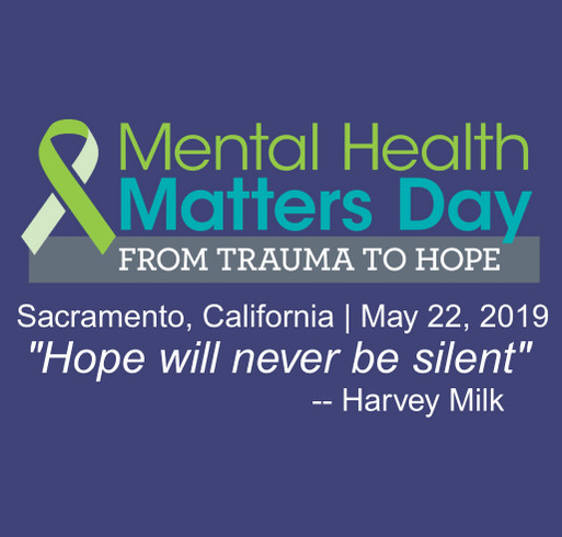 Mental Health Matters Day Commemorative T-Shirt! shirt design - zoomed
