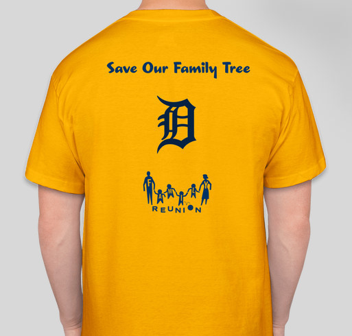 Grimmett-Wright Family Reunion Fundraiser - unisex shirt design - back