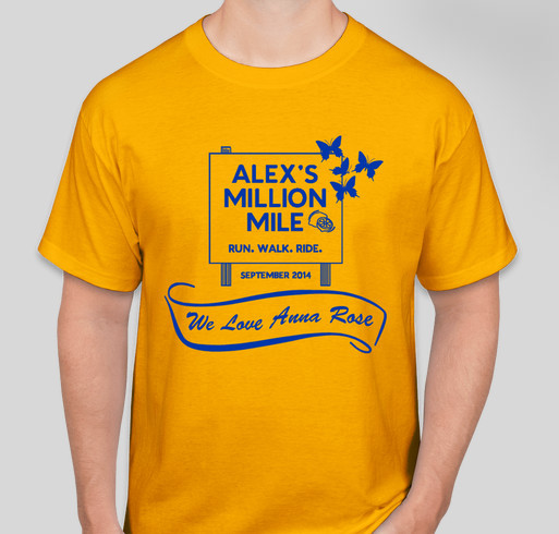 We Love Anna Rose 2014 Fundraiser - unisex shirt design - front