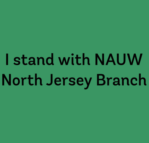 NAUW North Jersey Branch Black Lives Matter T-shirt shirt design - zoomed