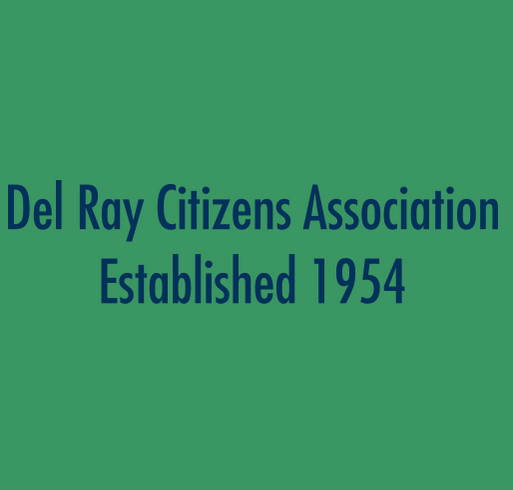 Del Ray Community Association T-Shirt Sale shirt design - zoomed