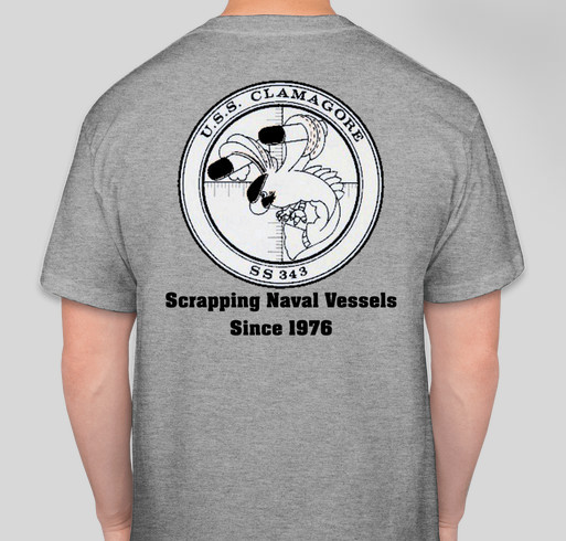 Patriots Point Naval Scrap Yard Fundraiser - unisex shirt design - back