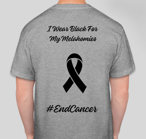 Melanoma Awareness Fundraiser Fundraiser - unisex shirt design - back