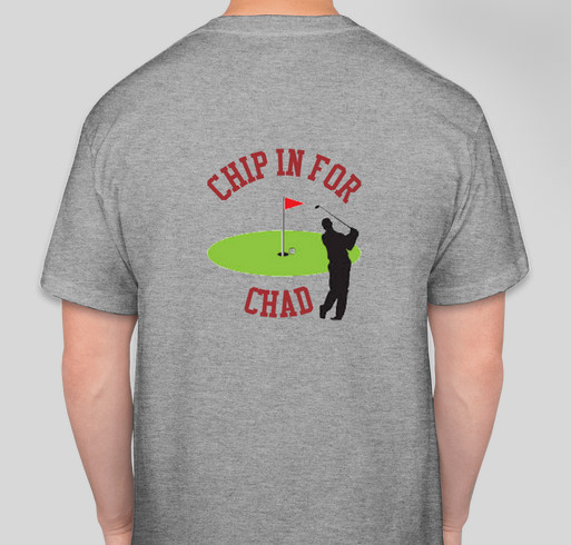 Chip in for Chad Dailey Fundraiser - unisex shirt design - back