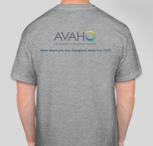 Let's Move for Veterans Fundraiser - unisex shirt design - back