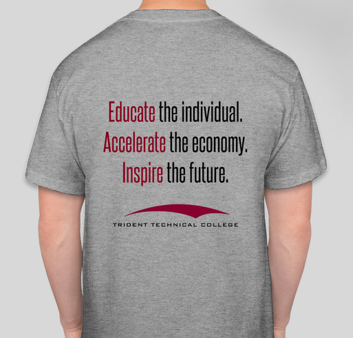 TTC Friend T-Shirt - Unisex Fundraiser - unisex shirt design - back