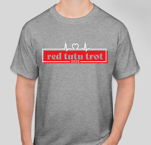 Red Tutu Trot 2020 Fundraiser - unisex shirt design - front
