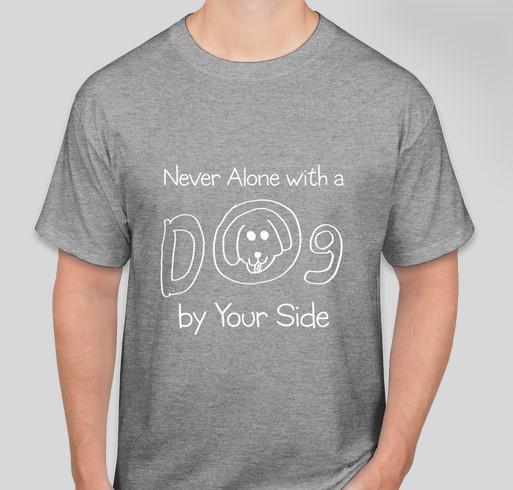 travel for dodge to get his service dog Fundraiser - unisex shirt design - front