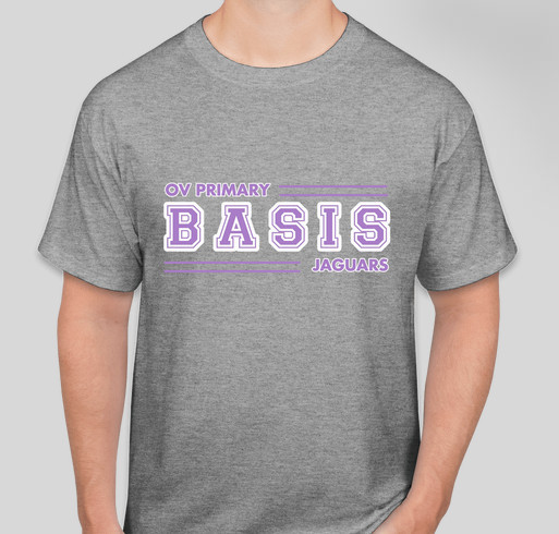 BASIS OVPrimary Jaguars Fundraiser - unisex shirt design - front