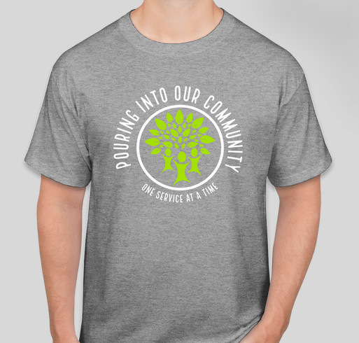 Lady Lauren's Community Service Academy T-Shirt Campaign Fundraiser - unisex shirt design - front