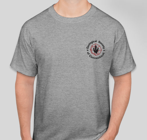 Geological Society of Connecticut Student Fund Fundraiser - unisex shirt design - front