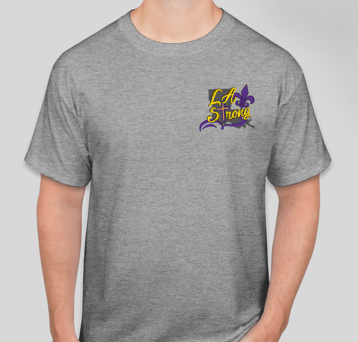 Hurricane Laura Relief- LA Strong Fundraiser - unisex shirt design - front