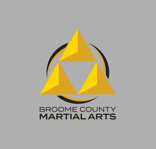Broome County Martial Arts Winter Merch shirt design - zoomed