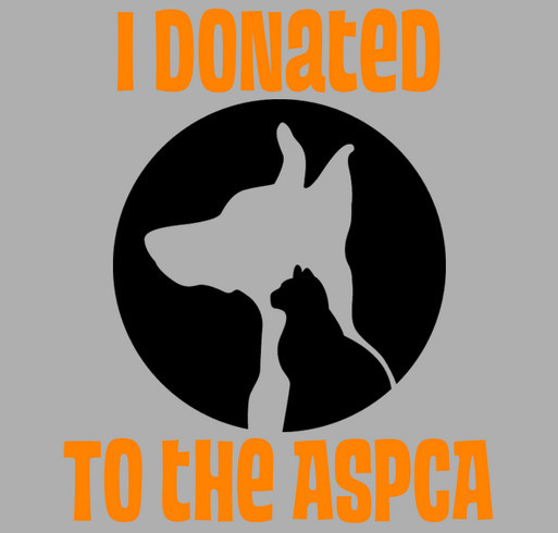 Help the ASPCA shirt design - zoomed