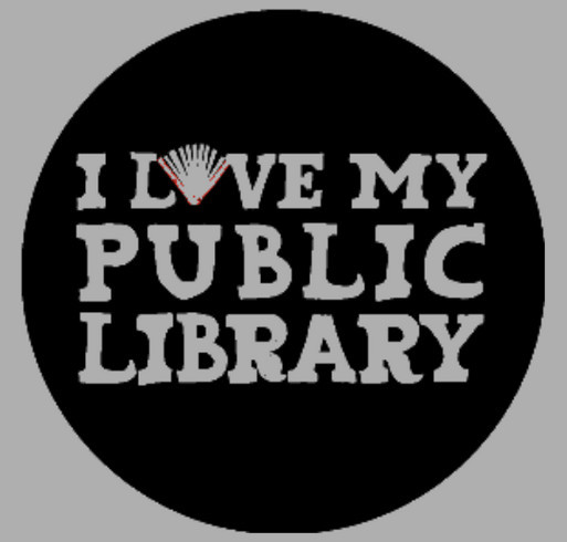 Love your Library shirt design - zoomed