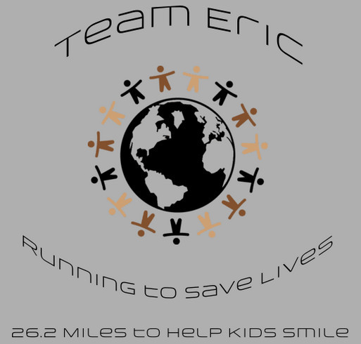 Team Eric...Running to Save Lives shirt design - zoomed