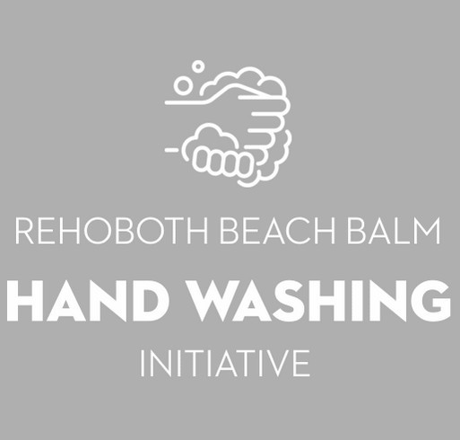 Rehoboth Beach Balm’s Hand Washing Initiative shirt design - zoomed