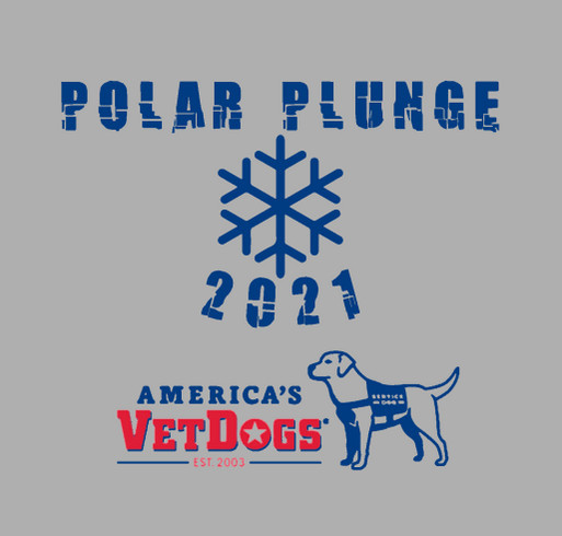 Vet Dogs 2021 Polar Plunge shirt design - zoomed