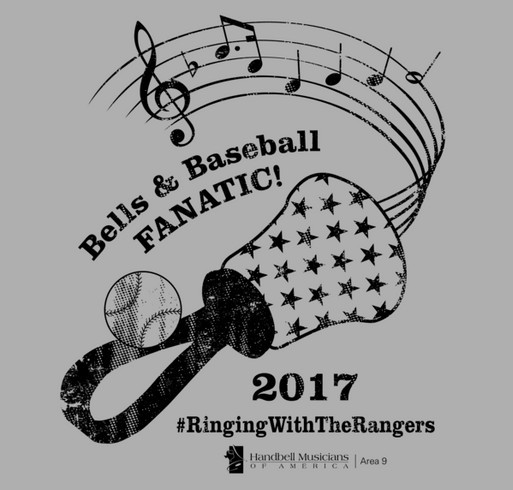 Ringing with the Rangers -- Friends & Family T-Shirt shirt design - zoomed