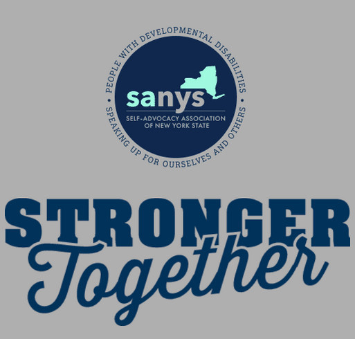 SANYS Stronger Together T-shirts shirt design - zoomed