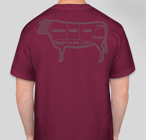 Hospitality Management T-Shirt NYCCT Fundraiser - unisex shirt design - back