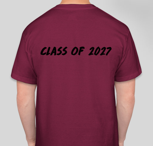 Freshman Homecoming Shirt Fundraiser - unisex shirt design - back