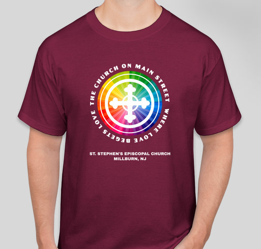 St. Stephen's Outreach Fundraiser - unisex shirt design - front