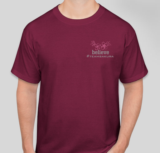 Road to Tokyo 2020 Fundraiser - unisex shirt design - front