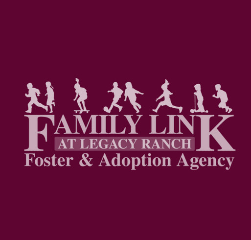 Familylink Fundraiser shirt design - zoomed