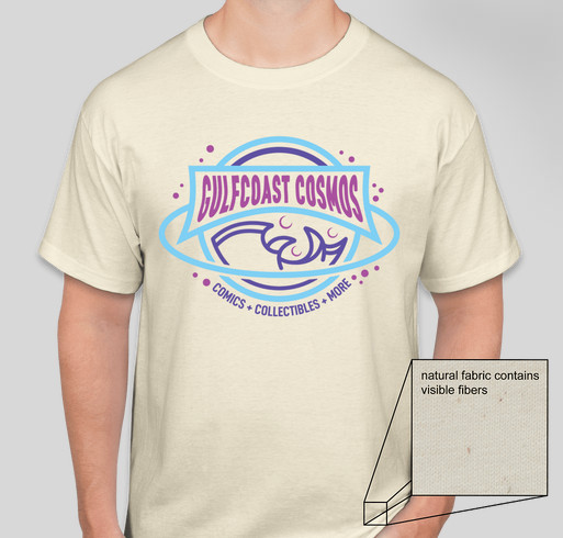 Gulf Coast Cosmos Comicbook Co. Fundraiser Fundraiser - unisex shirt design - front