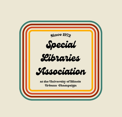 Special Libraries Association at Illinois shirt design - zoomed