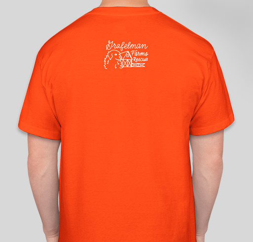 Help Grafelman Farms Rescue Fundraiser - unisex shirt design - back