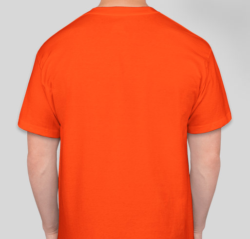 For a Courtside Kingfisher! Fundraiser - unisex shirt design - back
