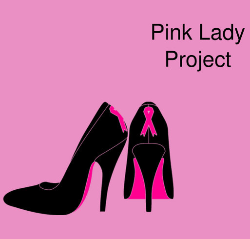 Pink Lady Project shirt design - zoomed