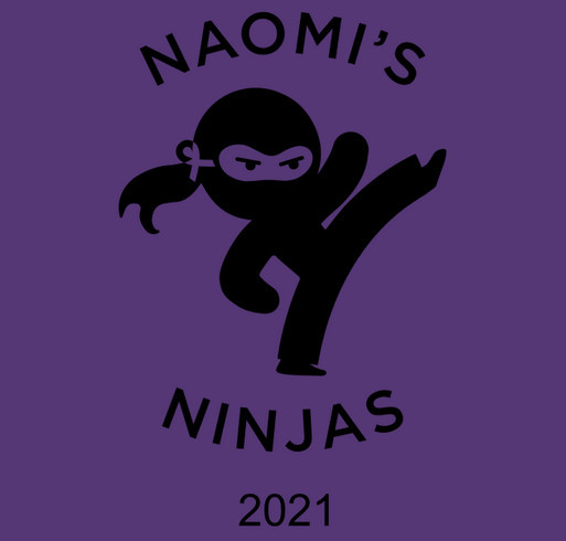 Naomi's Ninjas 2021 shirt design - zoomed
