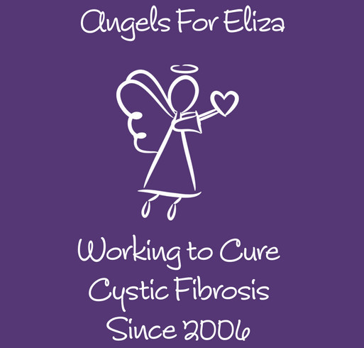 2014 Cystic Fibrosis Foundation Fundraiser shirt design - zoomed
