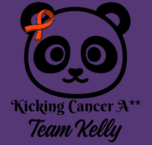 Team Kelly against Cancer shirt design - zoomed