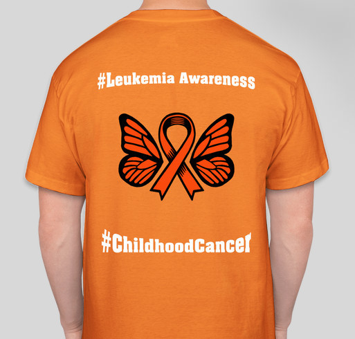 Leanna Strong (Leanna Fights Leukemia) Fundraiser - unisex shirt design - back