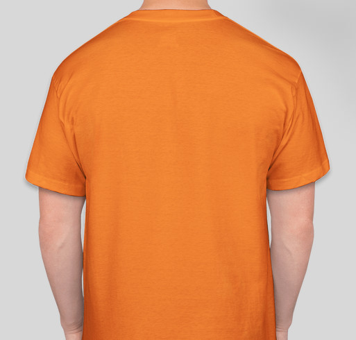 Paw Print T-Shirts Fundraiser - unisex shirt design - back