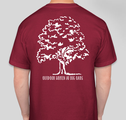 2023 Outdoor Women at Big Oaks NWR Fundraiser - unisex shirt design - back