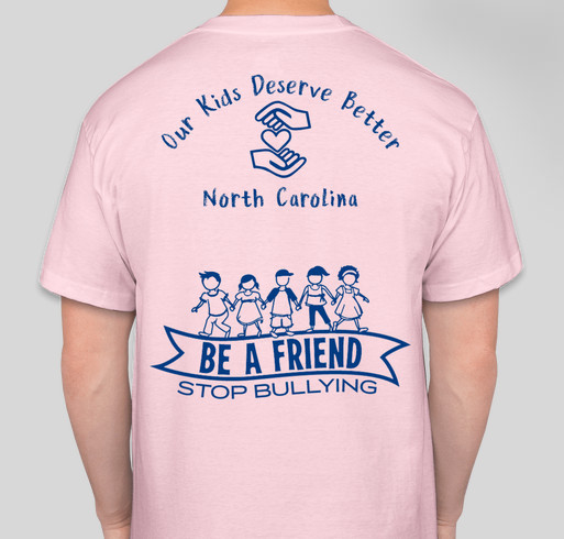 Our Kids Deserve Better - North Carolina -- Startup Cost Fundraiser Fundraiser - unisex shirt design - back